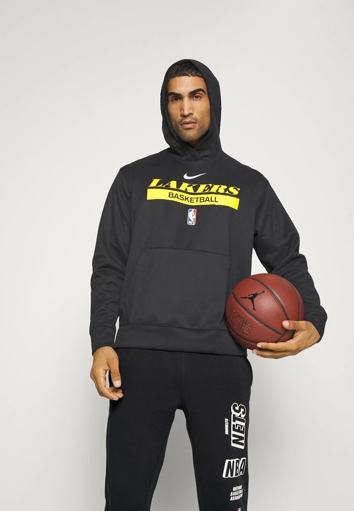 Nike Performance NBA BROOKLYN NETS COURTSIDE PANT - Tracksuit Bottoms - Black 6 Nike Performance NBA BROOKLYN NETS COURTSIDE PANT - Tracksuit Bottoms - Black - Image 6