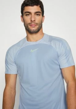 Nike Performance STRIKE - Print T-shirt - Light Marine/football Grey/white -Nike Performance store e74a4255857a464095445b56db7fe8a0