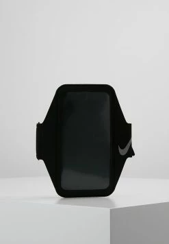 Nike Performance LEAN ARM BAND PLUS UNISEX - Other Accessories - Black/black/silver