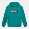 Nike Performance FC LIBERO HOODIE UNISEX - Sweatshirt - Neptune Green/white/black