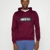 Nike Performance FC LIBERO HOODIE - Hoodie - Bordeaux
