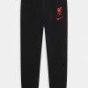 Nike Performance LIVERPOOL FC PANT AWAY UNISEX - Tracksuit Bottoms - Black/siren Red