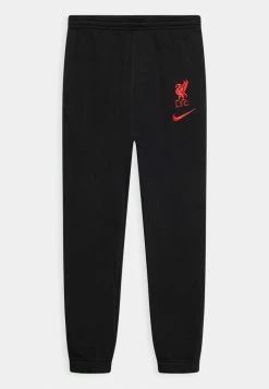 Nike Performance LIVERPOOL FC PANT AWAY UNISEX - Tracksuit Bottoms - Black/siren Red