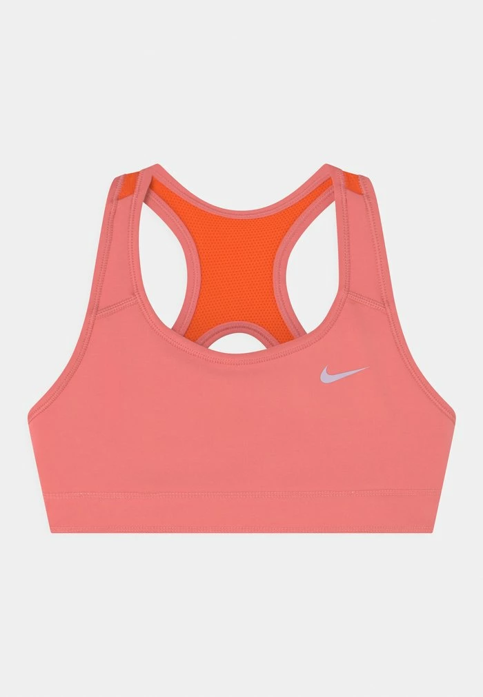 Nike Performance BRA - Sports Bra - Doll/pink Salt/rush Orange 9 Nike Performance BRA - Sports Bra - Doll/pink Salt/rush Orange - Image 9