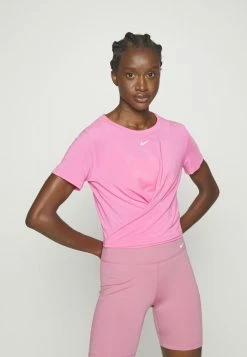 Nike Performance ONE LUXE - Sports T-shirt - Pinksicle