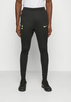 Nike Performance TOTTENHAM HOTSPURS STRIKE TRACK PANT - Club Wear - Black/volt