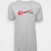 Nike Performance TEE TRAINING - Print T-shirt - Grey Heather