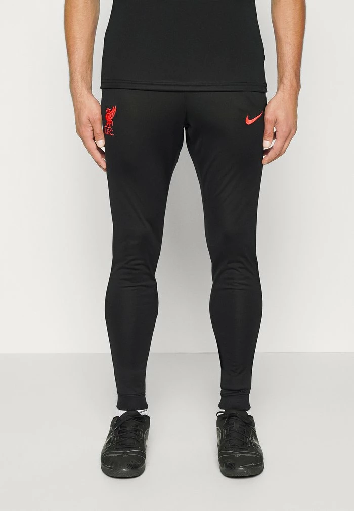 Nike Performance LIVERPOOL FC STRIKE TRACK PANT - Club Wear - Black/siren Red 1 Nike Performance LIVERPOOL FC STRIKE TRACK PANT - Club Wear - Black/siren Red