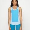 Nike Performance LUXE TANK - Top - Light Marine/coast/iron Grey