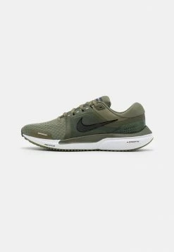 Nike Performance AIR ZOOM VOMERO 16 - Neutral Running Shoes - Med Olive/black/cargo Khaki/honeydew/pilgrim/yellow Strike