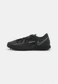 Nike Performance JR. PHANTOM GT2 CLUB TF UNISEX - Astro Turf Trainers - Black Bright Crimson/summit White