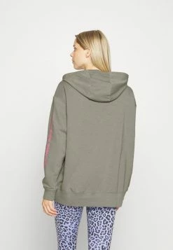 Nike Performance HOODIE - Sweatshirt - Flat Pewter/pinksicle/dark Smoke Grey -Nike Performance store ebd9724796c747d98259c7601f63d768