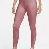 Nike Performance ONE - Leggings - Desert Berry/white
