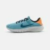 Nike Performance W FLEX EXPERIENCE RN 11 NN - Neutral Running Shoes - Cerulean/valerian Blue/black/photon Dust/orange Trance