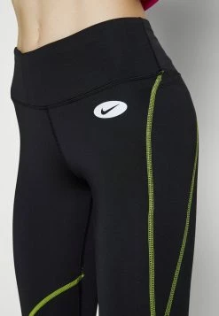 Nike Performance Leggings - Black/atomic Green/white -Nike Performance store ec70031ee54349819870d195f6af0a3e
