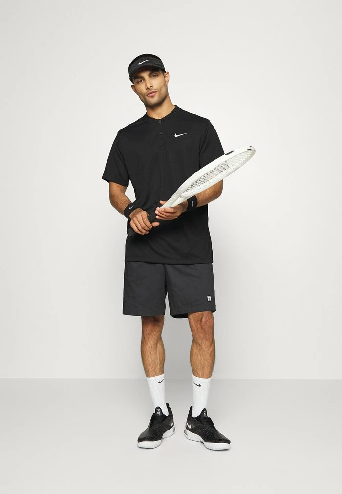 Nike Performance BLADE SOLID - Sports T-shirt - Black/white 2 Nike Performance BLADE SOLID - Sports T-shirt - Black/white - Image 2