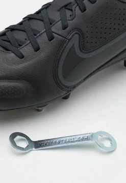 Nike Performance TIEMPO LEGEND 9 ACADEMY SG-PRO AC - Screw-in Stud Football Boots - Black/dark Smoke Grey/summit White -Nike Performance store ed6a42a3021c447095aee1acdff4ed7c