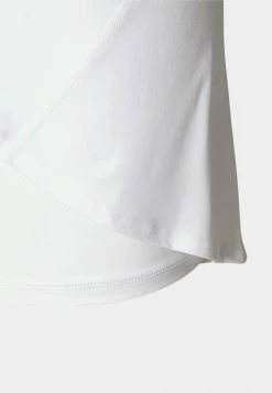 Nike Performance COURT VICTORY SKIRT FLOUNCY PLUS - Sports Skirt - White/black -Nike Performance store edfecf40db894aa0aac457ff20cf0be6