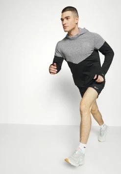 Nike Performance HOOD - Long Sleeved Top - Black/pure -Nike Performance store ee11a81c7d2046bbaf1a4bf0181d3aef