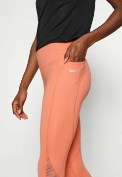 Nike Performance Leggings - Madder Root/silver -Nike Performance store ee2c0039e59d47349dadd2d0d57a7aeb