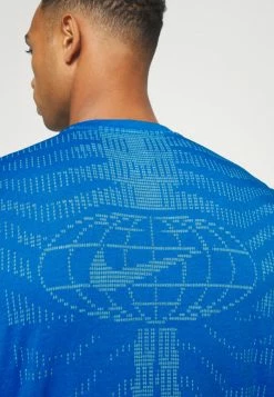 Nike Performance BURNOUT - Sports T-shirt - Light Photo Blue/black -Nike Performance store ee59aae457f04367aa35be5cc4dbebec