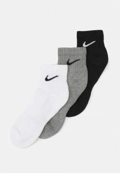 Nike Performance EVERYDAY CUSH 3 PACK UNISEX - Sports Socks - White/carbon Heather/black