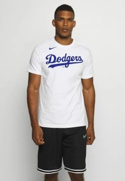 Nike Performance MLB LA DODGERS WORDMARK - Club Wear - White