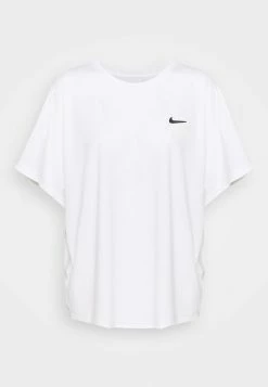 Nike Performance PLUS - Sports T-shirt - White/black