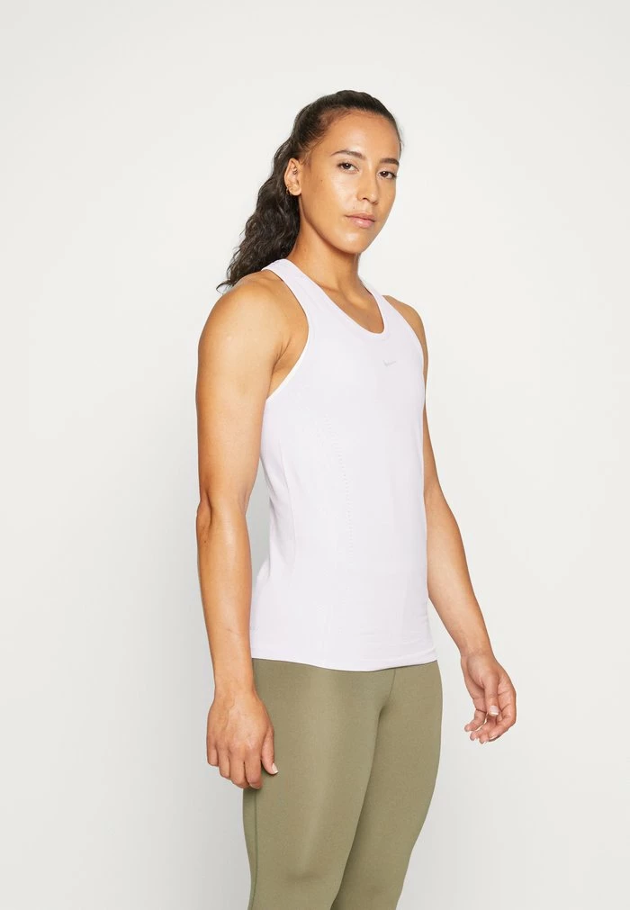 Nike Performance AURA SLIM - Top - Doll/silver 1 Nike Performance AURA SLIM - Top - Doll/silver
