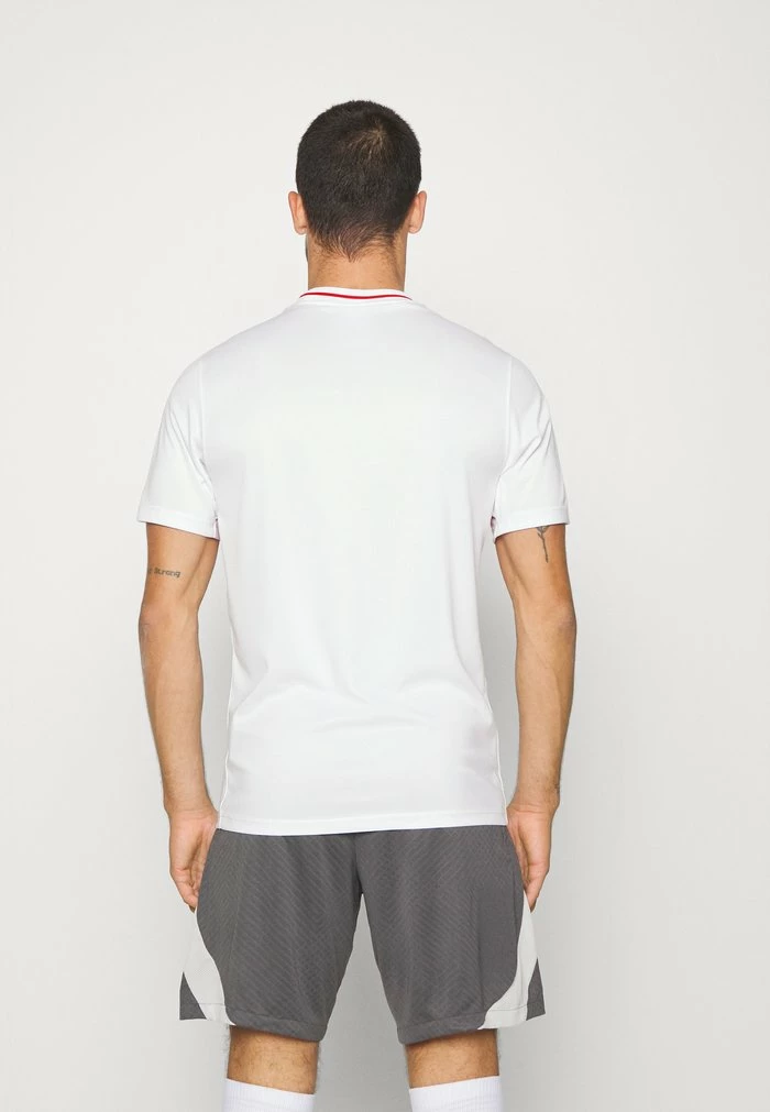 Nike Performance TURKEY HOME - Football Shirt - White/university Red 3 Nike Performance TURKEY HOME - Football Shirt - White/university Red - Image 3