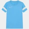 Nike Performance Y NK DF ACEDEMY 21 UNISEX - Sports T-shirt - Blue Chill/white