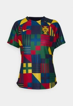 Nike Performance PORTUGAL FPF PREMATCH - National Team Wear - Obsidian/gold Dart -Nike Performance store eeb31266913246e19cc23c3cd574eb78