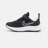 Nike Performance STAR RUNNER 3 UNISEX - Neutral Running Shoes - Black/dark Smoke Grey