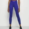 Nike Performance Leggings - Deep Royal Blue/particle Grey