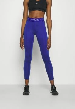 Nike Performance Leggings - Deep Royal Blue/particle Grey