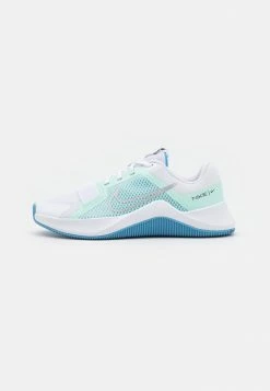 Nike Performance Training Shoe - White/metallic Silver/mint/universal Blue/black