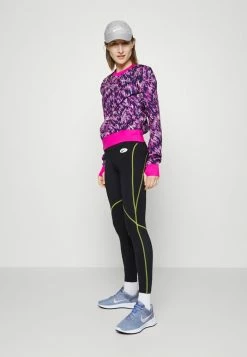 Nike Performance Leggings - Black/atomic Green/white -Nike Performance store f159c5e79f734b9fa6abfb7a1ad2ee9f