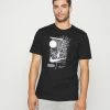 Nike Performance TEE WILD CLASH - Sports T-shirt - Black/iron Grey