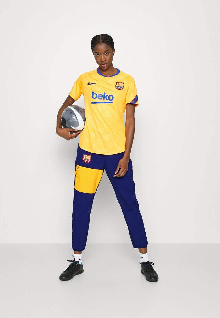 Nike Performance FC BARCELONA PANT - Club Wear - Blue Void/vivid Orange/black 2 Nike Performance FC BARCELONA PANT - Club Wear - Blue Void/vivid Orange/black - Image 2