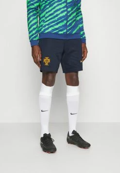 Nike Performance PORTUGAL FPF TRAVEL SHORT - Sports Shorts - Obsidian/gold Dart