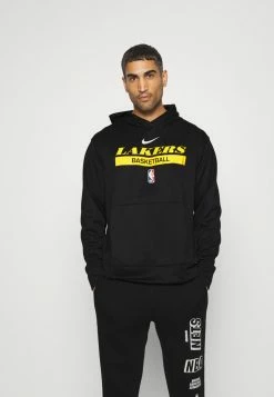 Nike Performance NBA LOS ANGELES LAKERS SPOTLIGHT HOODIE - Hoodie - Black