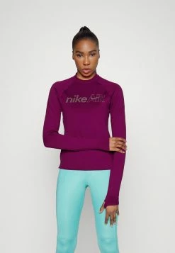 Nike Performance AIR MIDLAYER - Long Sleeved Top - Sangria