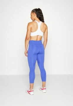 Nike Performance ONE - Leggings - Lapis/white -Nike Performance store f222497e35c3421ca353ad1446dcbda4