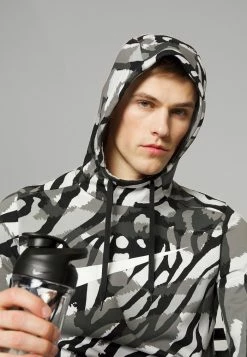 Nike Performance DRY - Hoodie - Black/white -Nike Performance store f292ea4fcefd49aea9547e6206bf61fe