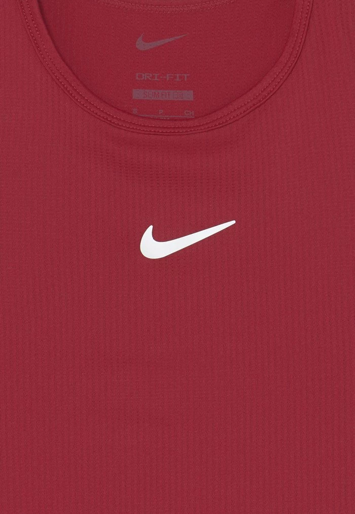Nike Performance VICTORY TANK - Top - Pomegranate/white 3 Nike Performance VICTORY TANK - Top - Pomegranate/white - Image 3