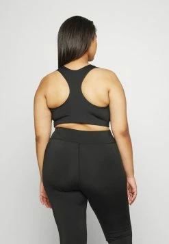 Nike Performance BRA NON PAD - Medium Support Sports Bra - Black/white -Nike Performance store f2d47983420348d0a6aafdef91be5da2