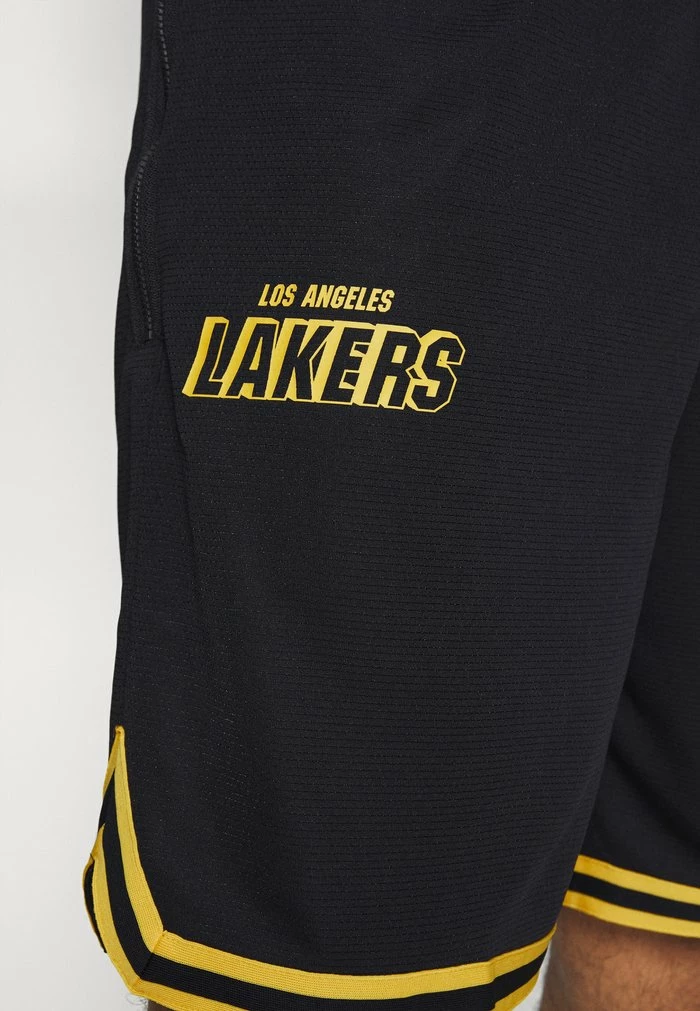 Nike Performance NBA LOS ANGELES LAKERS DNA SHORT - Sports Shorts - Black/amarillo 7 Nike Performance NBA LOS ANGELES LAKERS DNA SHORT - Sports Shorts - Black/amarillo - Image 7