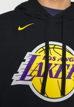 Nike Performance NBA LOS ANGELES LAKERS LOGO HOODIE - Hoodie - Black -Nike Performance store f35cbdf821374202b16e6ed6bfc6ba2b