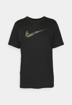 Nike Performance TEE CAMO - Sports T-shirt - Black -Nike Performance store f3e9d663f35f4535a5d14558e781d4cf