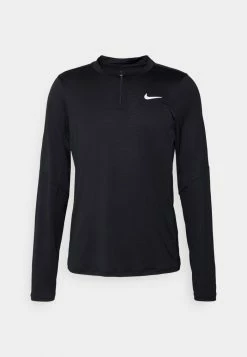 Nike Performance ADVANTAGE - Long Sleeved Top - Black/white -Nike Performance store f56a86cc664b420597a1f68e997746a2